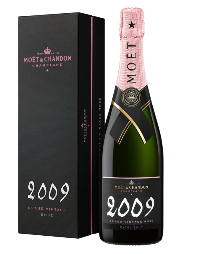 Moët & Chandon: Grand Vintage Rosé 2009 Giftbox 0,75 l