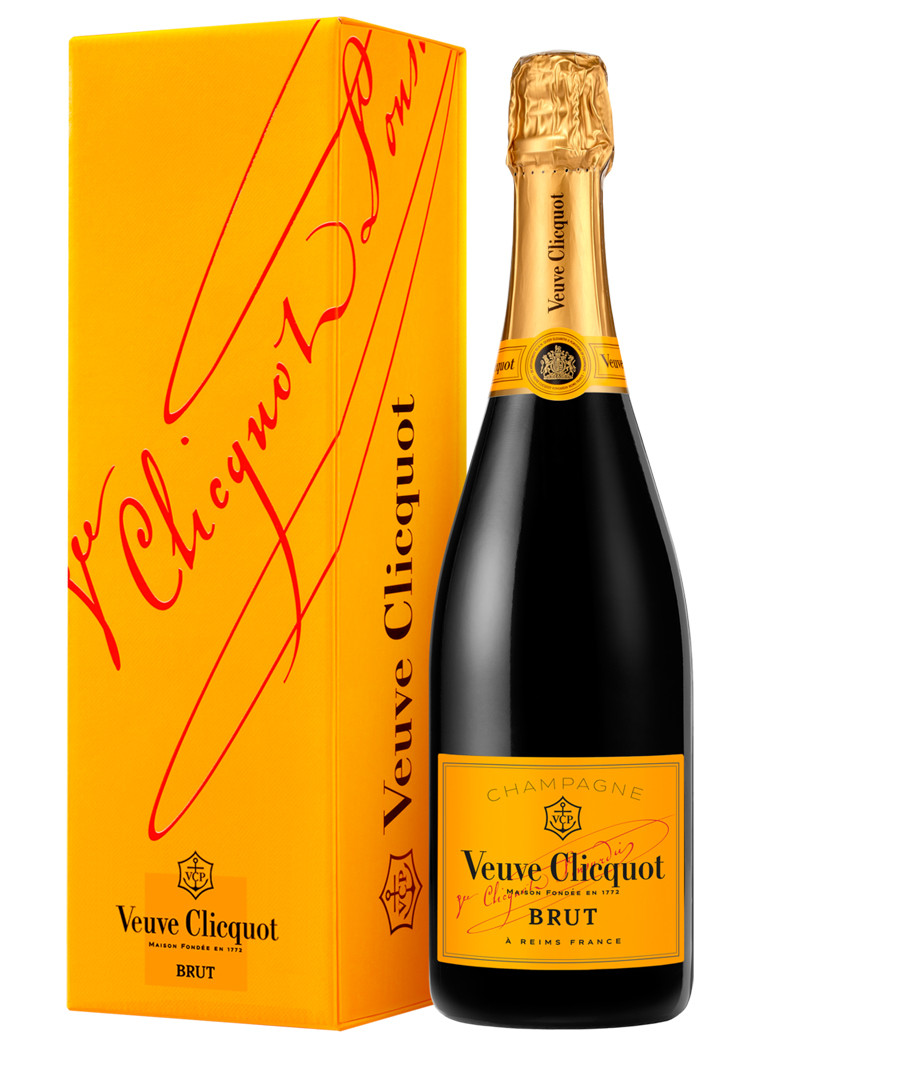 Veuve Clicquot: Yellow Label Brut Giftbox 0,75 l