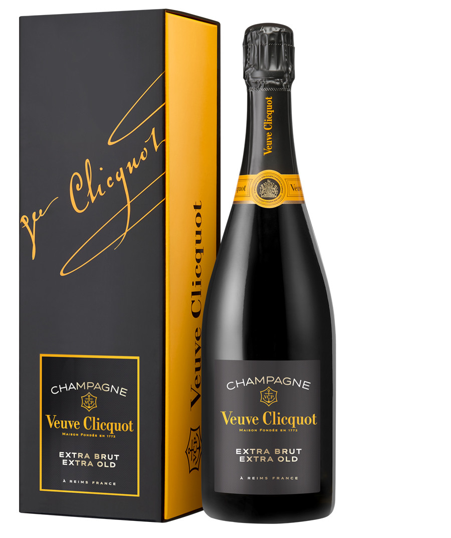 Veuve Clicquot: Extra Brut Extra Old Giftbox 0,75 l