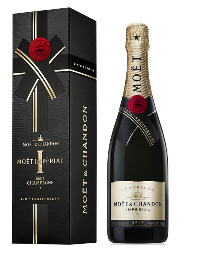 Moët & Chandon: 150th anniversary Giftbox 0,75 l