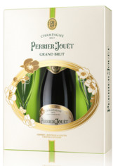 Perrier-Jouët: Grand Brut + 2 skleničky