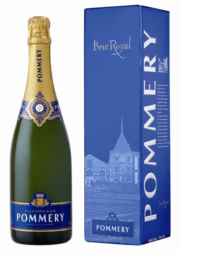 Pommery: Brut Royal Giftbox 0,75 l