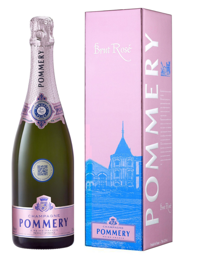 Pommery: Brut Rosé Giftbox 0,75 l