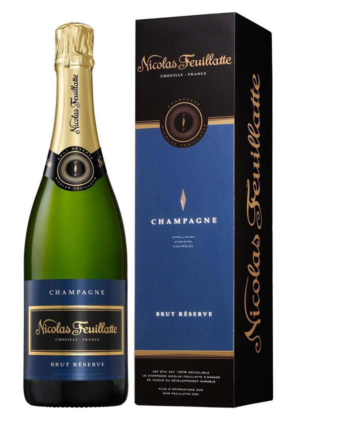 Nicolas Feuillatte: Brut Réserve Giftbox 0,75 l