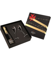 Lanson: Black Label + 2 skleničky