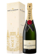 Moët & Chandon: Brut Impérial Festive 2018 Giftbox 0,75 l