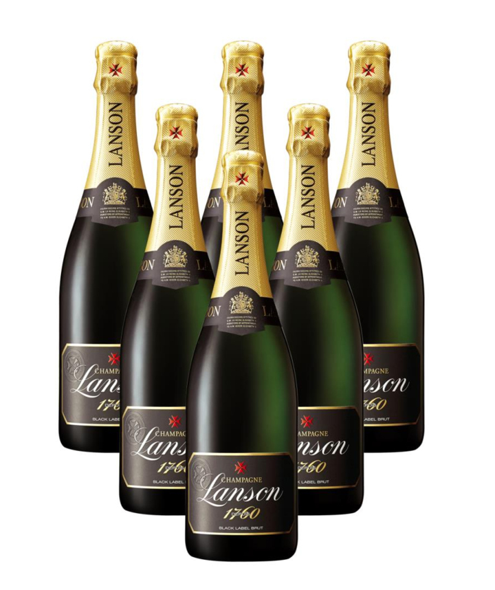 Lanson: Black Label Brut 6 x 0,75 l