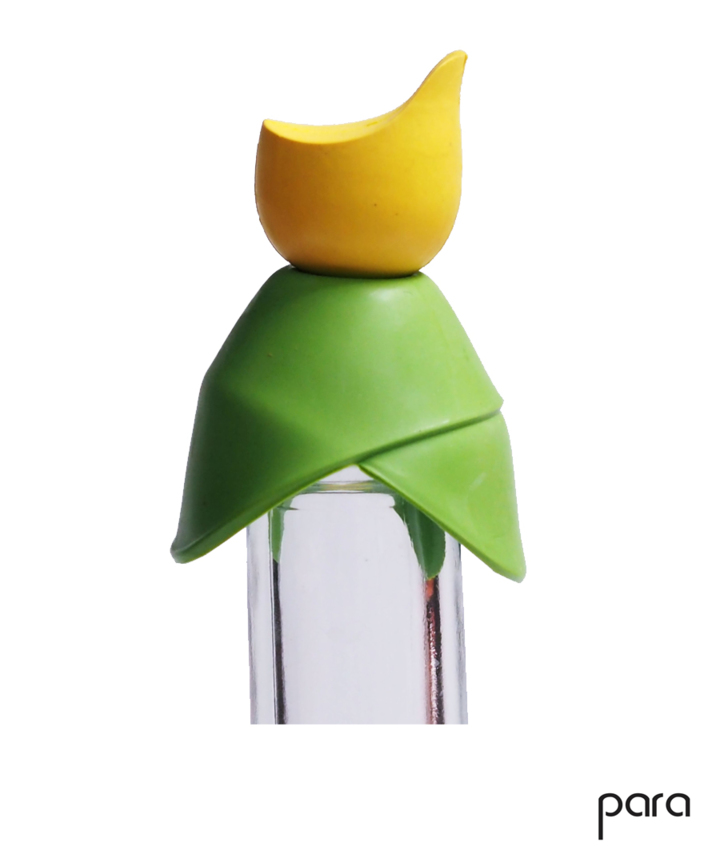 PARA: Bottle stopper 3 in 1 Yellow