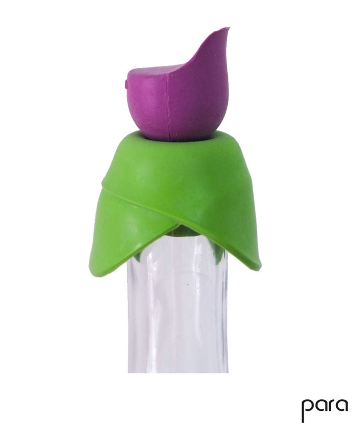 PARA: Bottle stopper 3 in 1 Purple