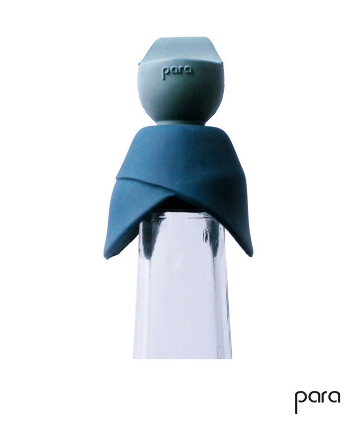 PARA: Bottle stopper 3 in 1 Blue