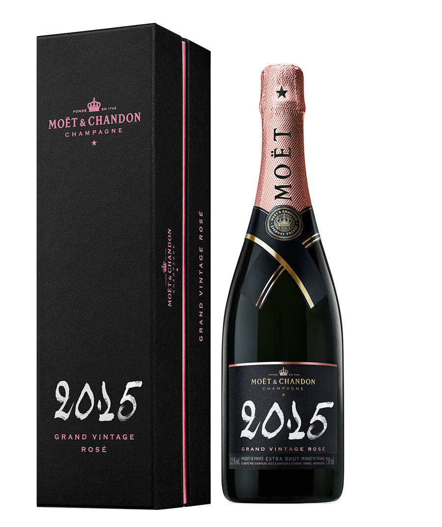 Moët & Chandon Grand Vintage Rosé 2015 Giftbox 0,75 l