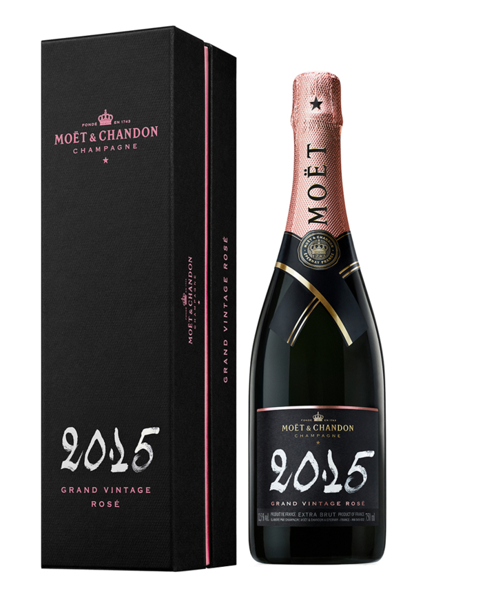 Moët & Chandon: Grand Vintage Rosé 2015 Giftbox 0,75 l